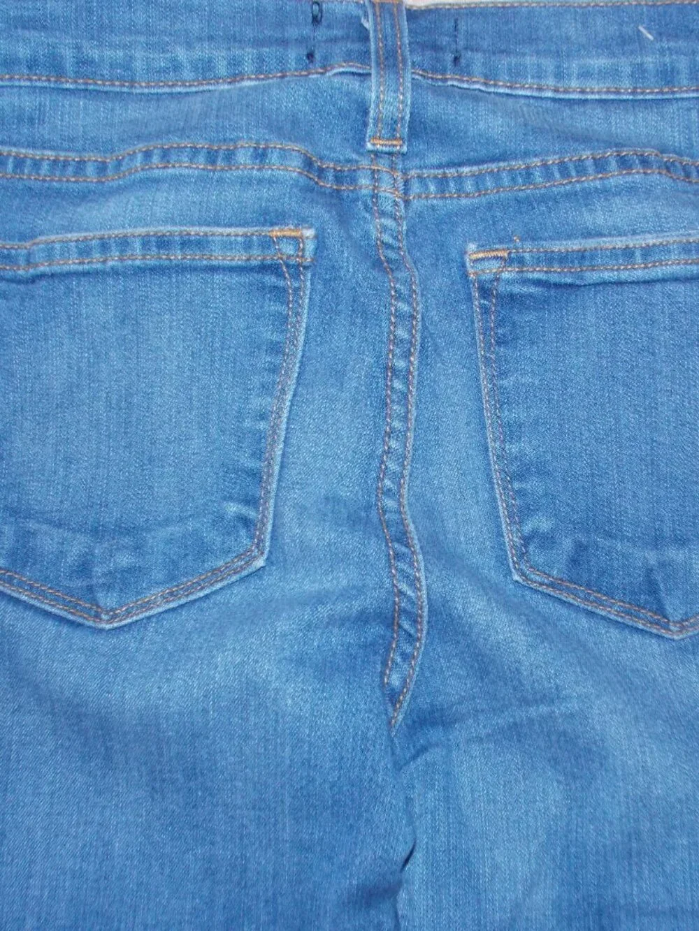 Judy Blue Jeans Juniors 3/26 Blue Dark Wash Mid Rise Skinny Fit Stretch Denim